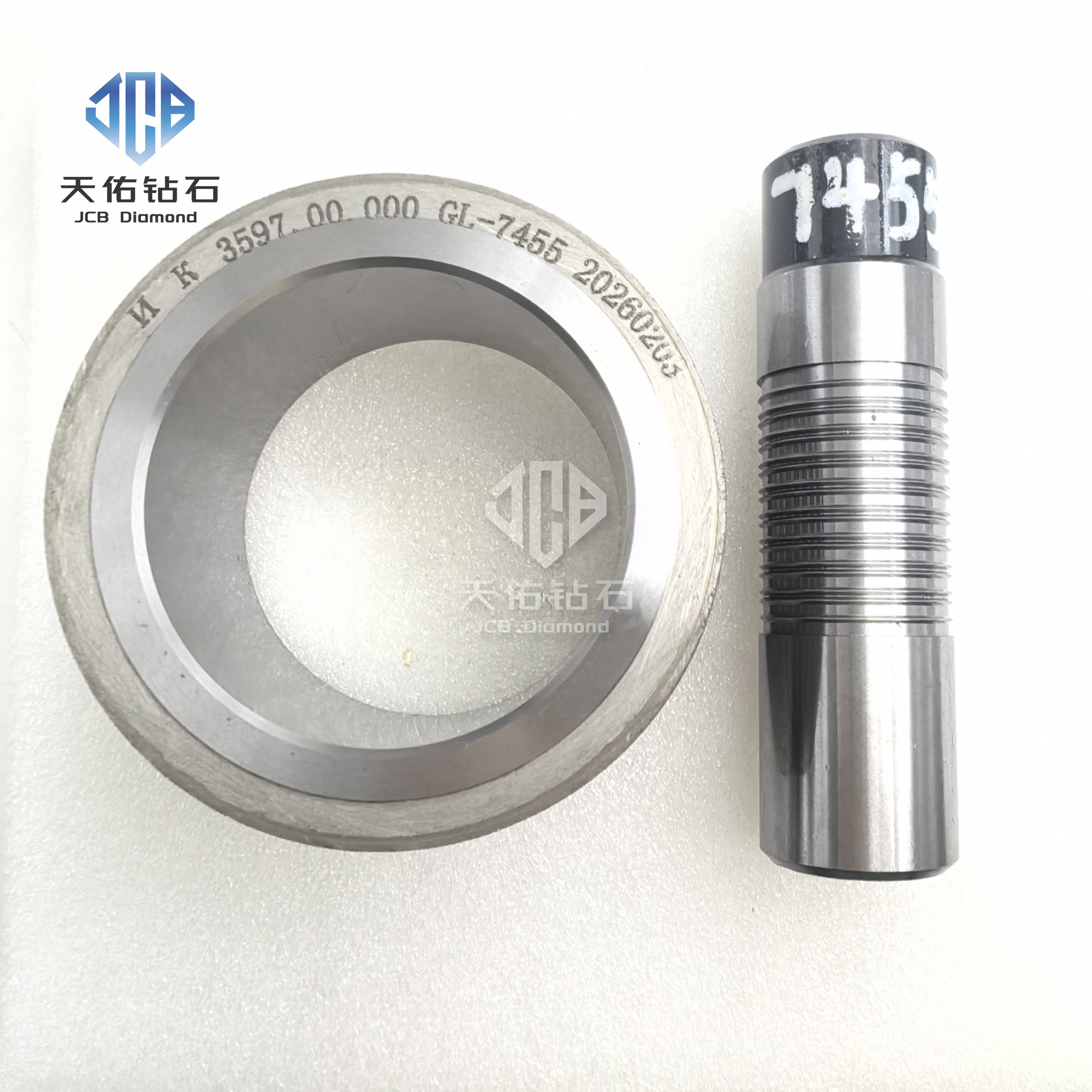 사이즈 3597.00.000 GL-7455 고품질 다이아몬드 연삭 롤러 다이아몬드 휠 드레서 다이아몬드 회전식 드레서