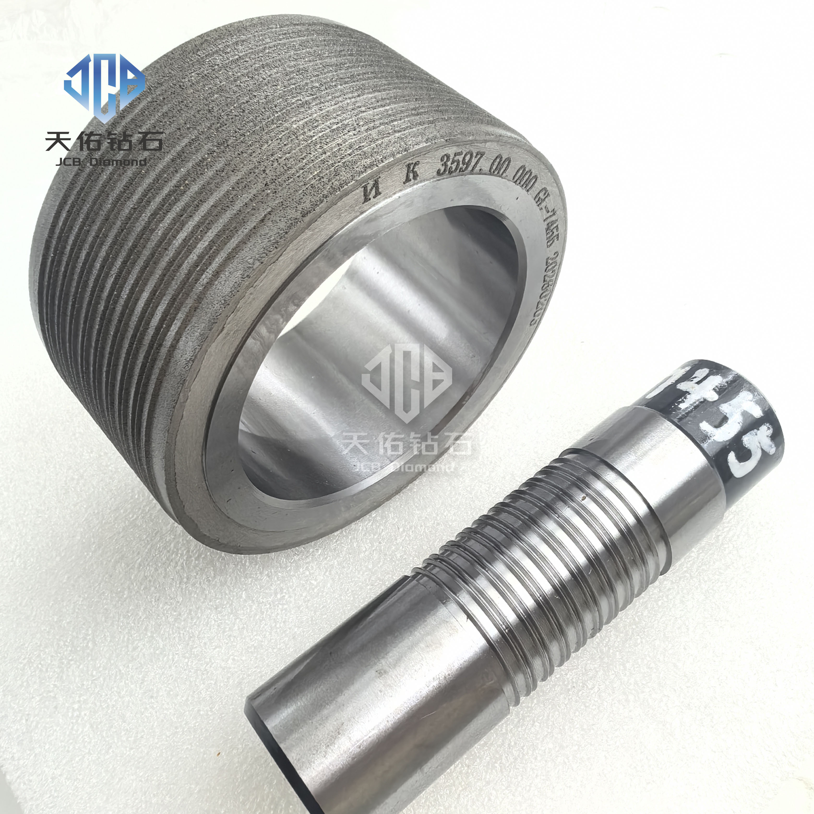 사이즈 3597.00.000 GL-7455 고품질 다이아몬드 연삭 롤러 다이아몬드 휠 드레서 다이아몬드 회전식 드레서